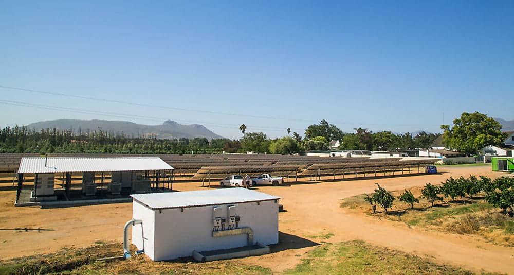 Solar Panels in Franschhoek South Africa