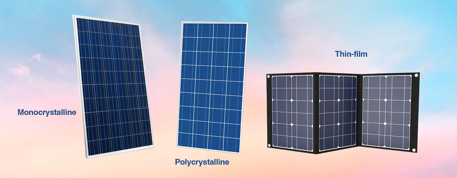 Best solar panels - Types